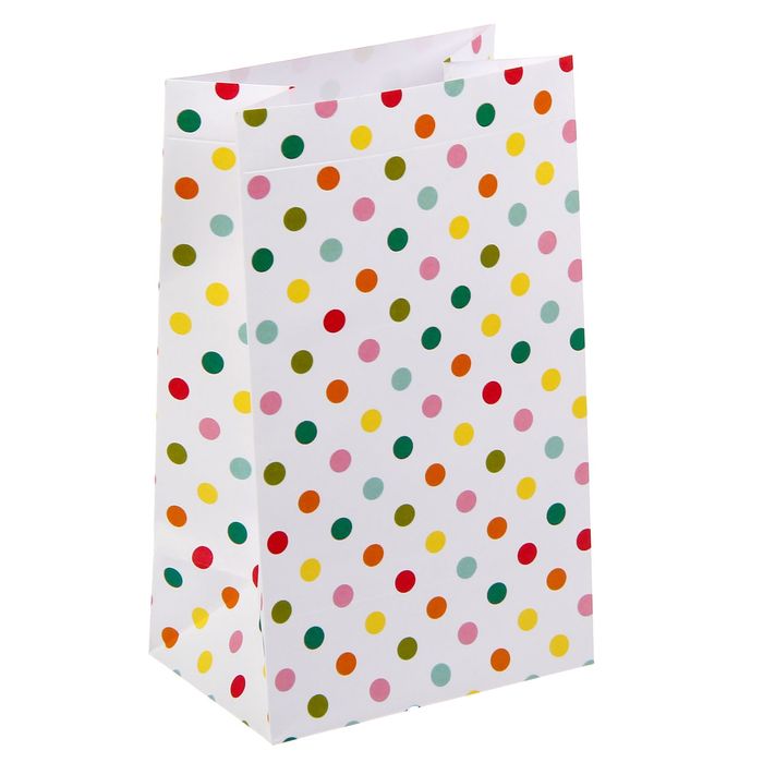 Пакет декоративный «Улыбнись», 10 х 10 х 20 см