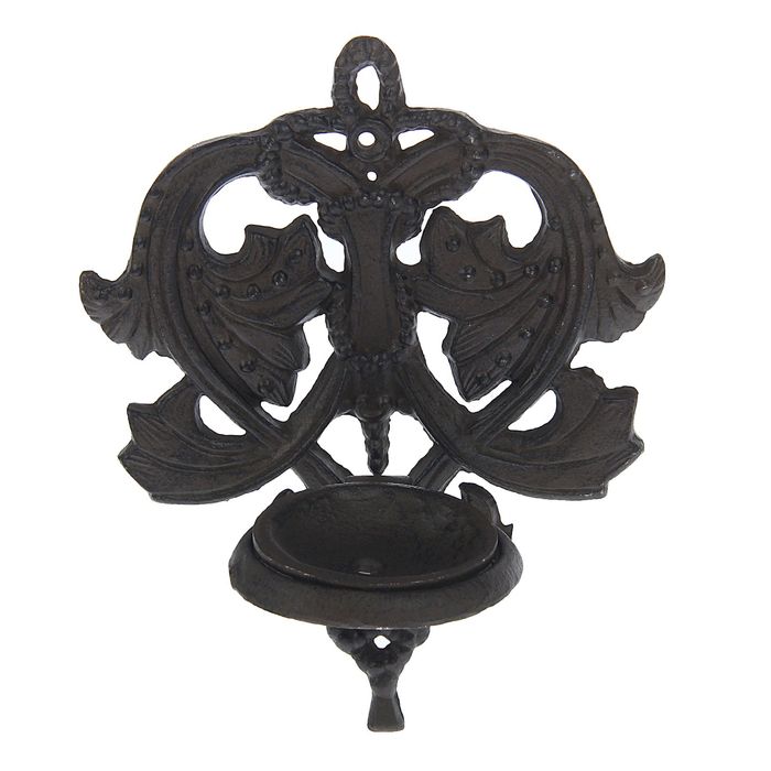 Подсвечник декоративный "Листья" 16*20*2 см