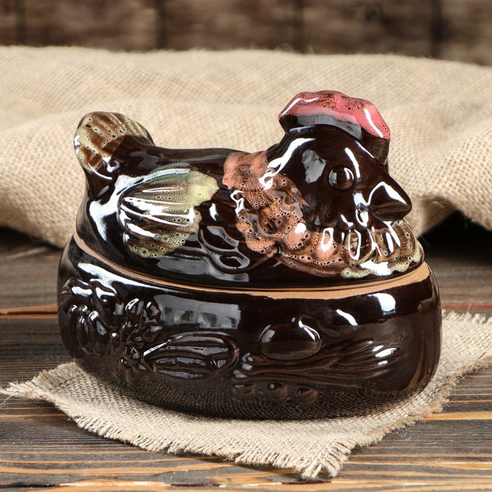 Горшочек для запекания "Курица" 0,7 л