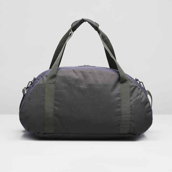 Сумка спортивная на молнии "Атлет", 1 отдел, 1 наружный карман, цвет хаки