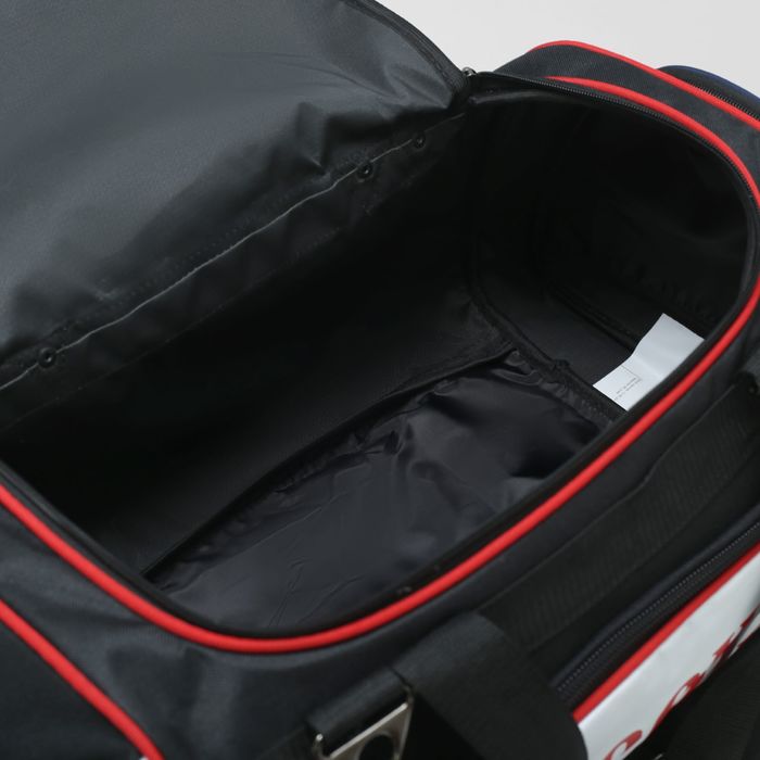 Сумка спортивная на молнии "Россия", 2 отдела, 2 наружных кармана, чёрная