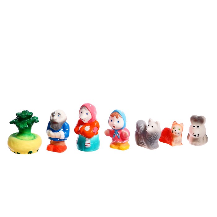 Набор резиновых игрушек «Репка» набор резиновых игрушек репка