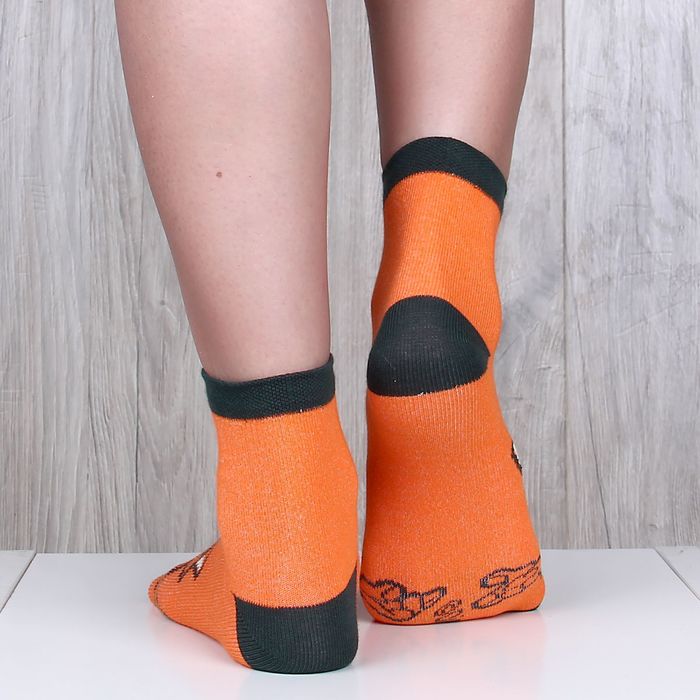 Носки детские "Хитрый Лис", Зверополис, 20-22 см, 10-12 лет, 80% хлопок, 17% полиамид, 3% эластан