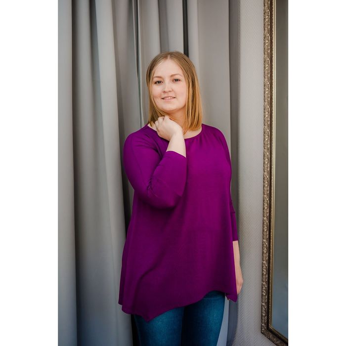 Туника женская Vera Nicco 1605, размер 48(L), рост 168, цвет виноград