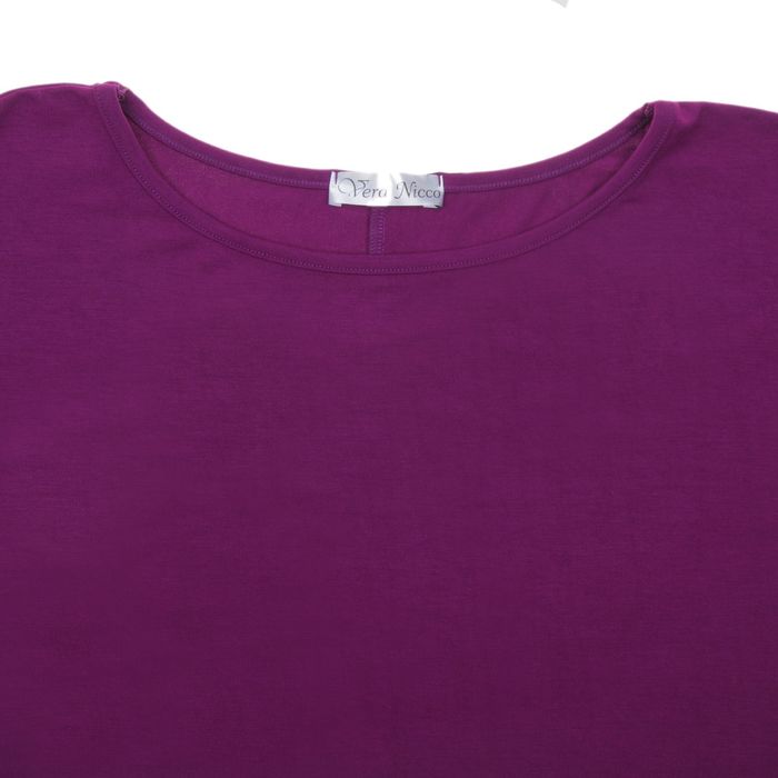 Туника женская Vera Nicco 1605, размер 48(L), рост 168, цвет виноград