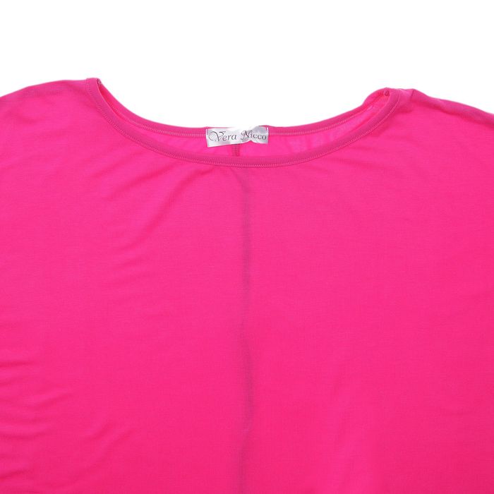 Туника женская Vera Nicco, размер 54 (3XL), рост 168 см, цвет азалия (арт. 1605 С+)