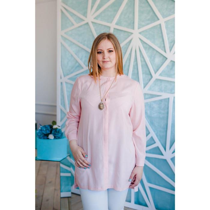 Блузка женская Vera Nicco 1552, размер 48(L), рост 168, цвет св.розовый