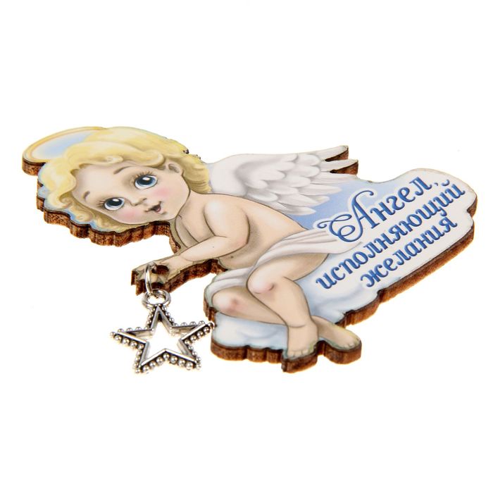 Магнит Ангел "Исполняющий желания"