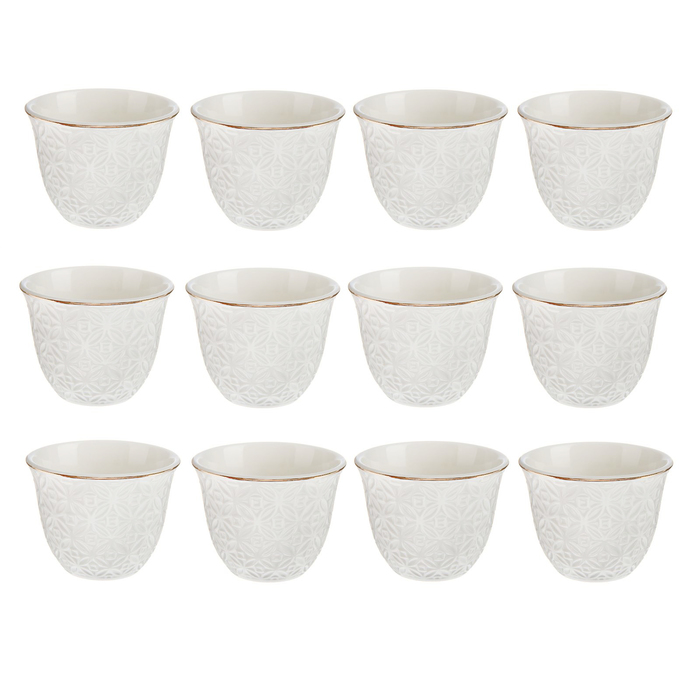 Набор чашек чайных 100 мл "Восток", 12 шт