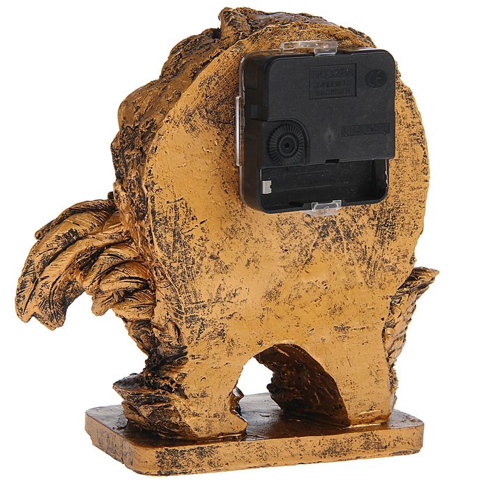 Часы настольные "Петух и курочка"