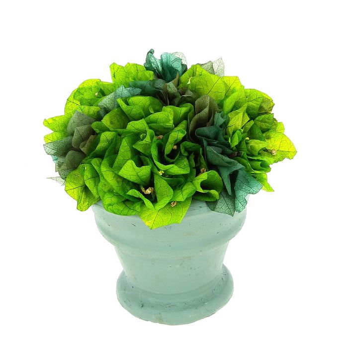 Декоративная композиция &quot;Зелень&quot;,12,5 х 12,5 х 13 см