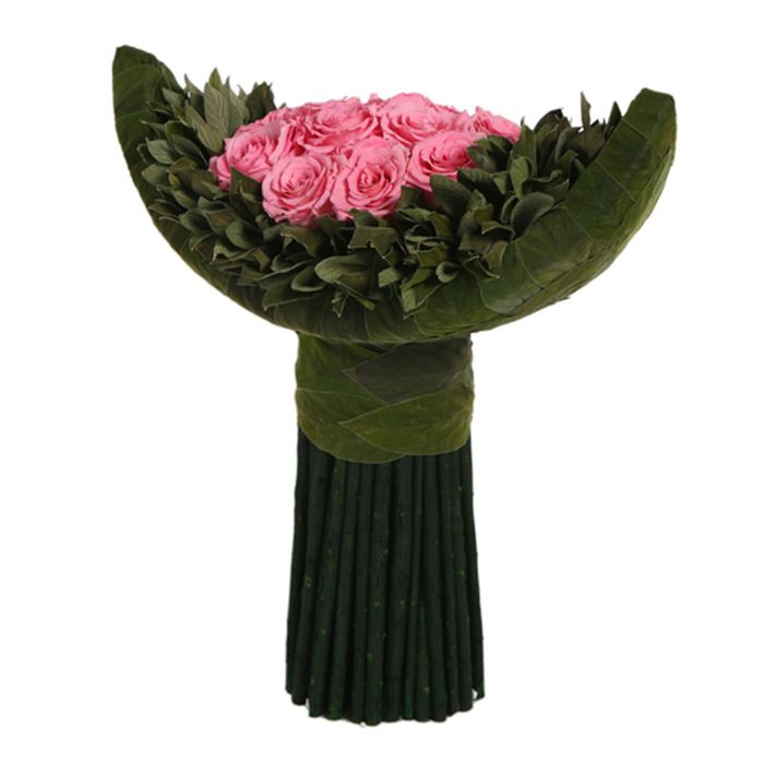 Декоративная композиция "Изгиб", 30 х 16 х 28,5 см, розовый