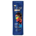 Шампунь для волос Clear men 2 в 1 «Глубокое очищение», с углём и мятой, 400 мл - Фото 1