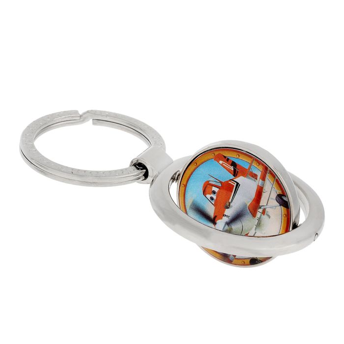 Брелок крутящийся "Вперед, Дасти", Самолеты, 4 х 7,3 см