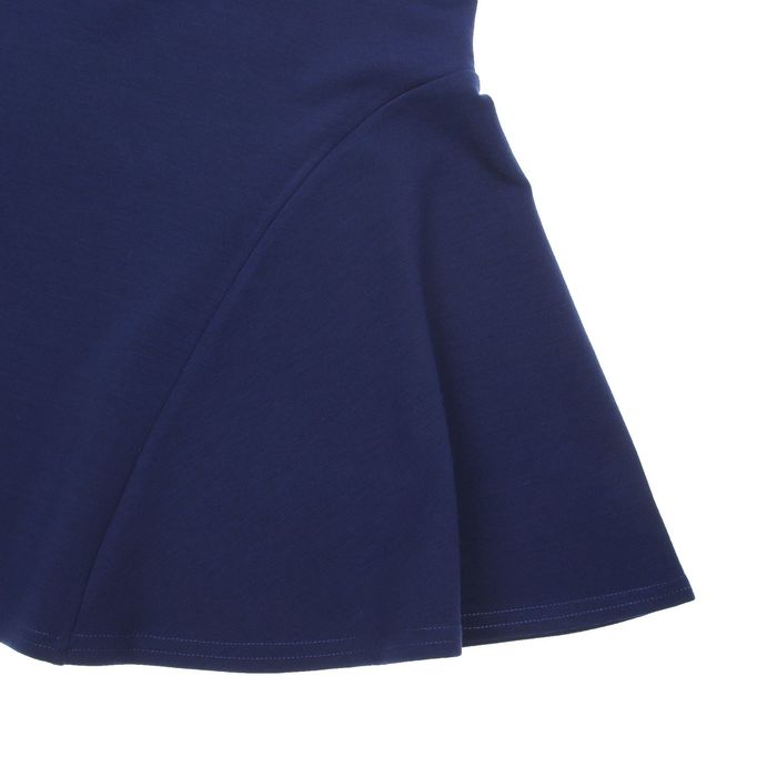 Юбка для девочек, рост 158-164 см, возраст 13 лет, цвет синий