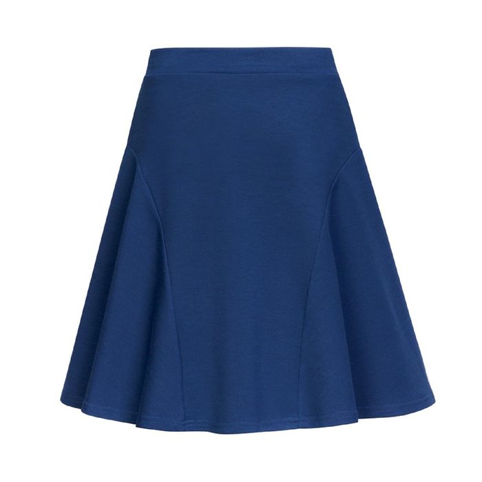 Юбка для девочек, рост 158-164 см, возраст 13 лет, цвет синий