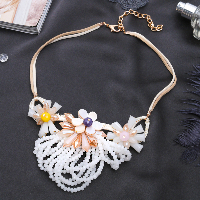 Колье "Летнее вдохновение", цветное