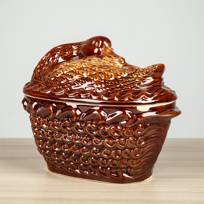 Жаровня "Гнездо" цветной, 3 л