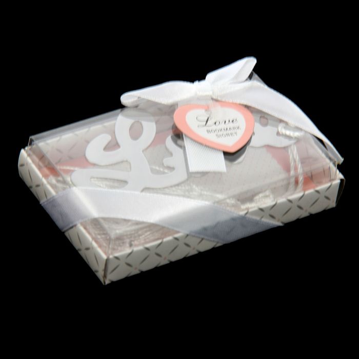 Сувенир металл закладка для книги/подвеска "Любовь" 6х4,5 см