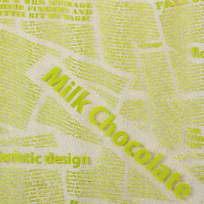 Пленка для цветов Milk Chocolate, салатовая, 0,7 х 8,5 м 40 мкм