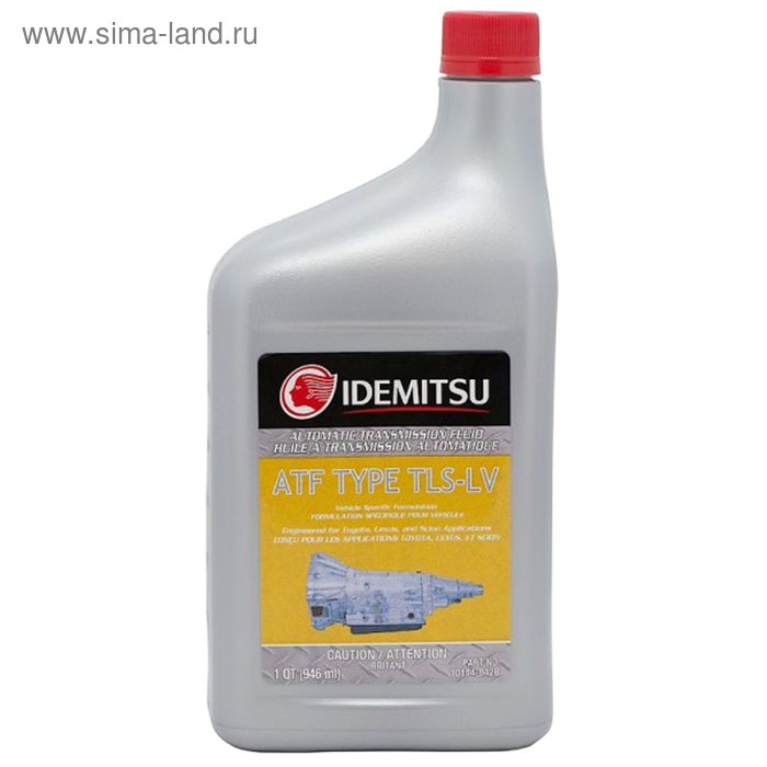 фото Масло трансмиссионное idemitsu atf type tls-lv, 0.946 л