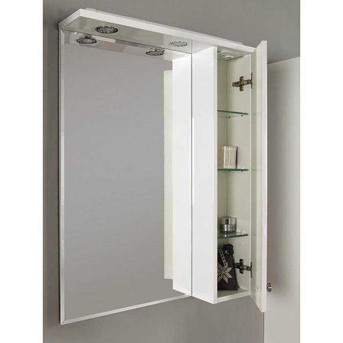 Зеркало-шкаф «Лиана-65», правое зеркало aquaton лиана 65 1a166102ll010 белое