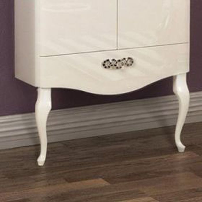 Ножки Акватон фигурные белый жемчуг