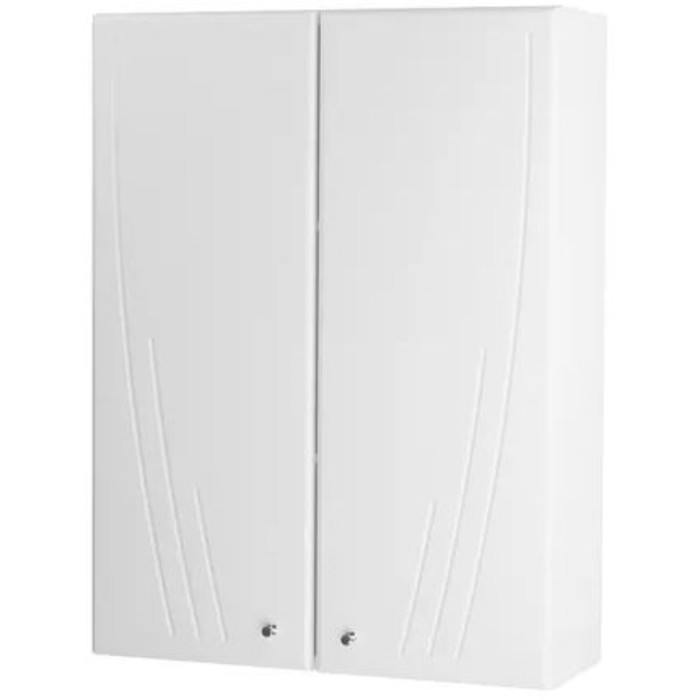 Шкаф подвесной двустворчатый Акватон Минима белый