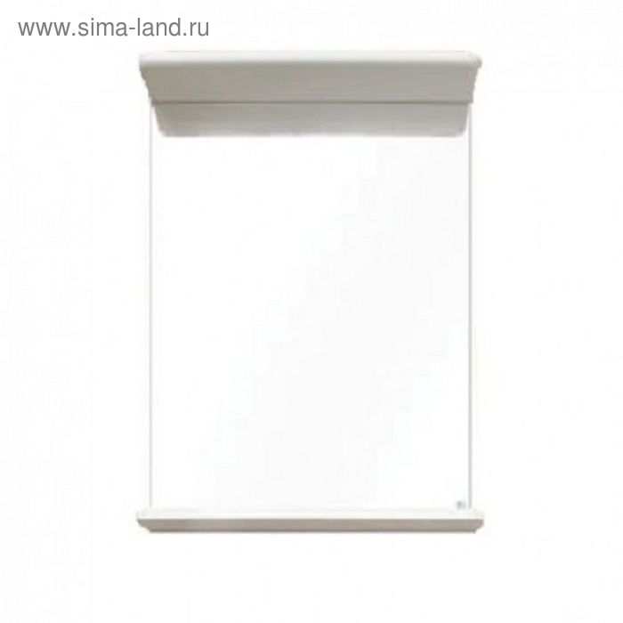 Зеркало Comforty К-50 для ванной, цвет белый, 70х50х14 см