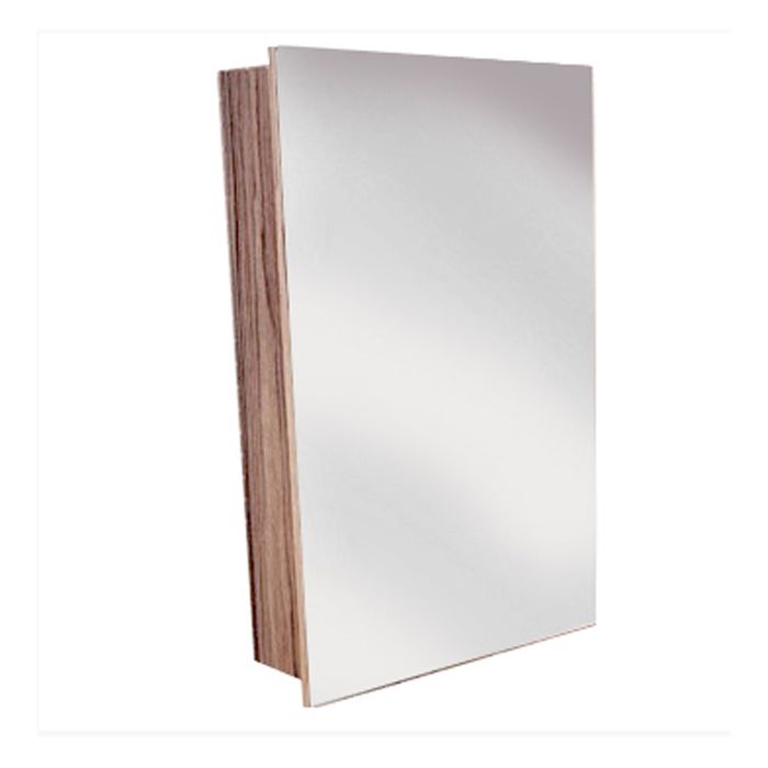 Зеркало-шкаф для ванной "Диана-50" 70 х 48 х 15 см, цвет эбони светлый