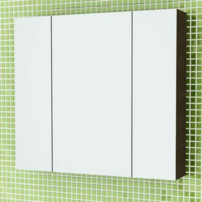 Зеркало-шкаф для ванной "Римини-80" 70 х 80 х 15 см, цвет венге