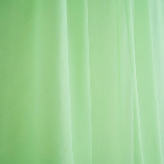 Штора вуаль, ширина 300 см, высота 260 см, цвет фисташка