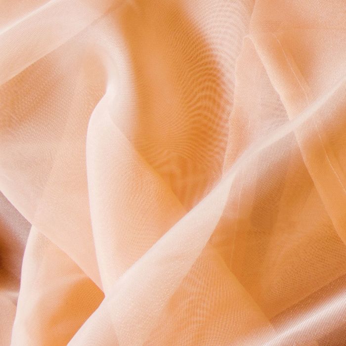 Штора вуаль, ширина 150 см, высота 260 см, цвет персиковый