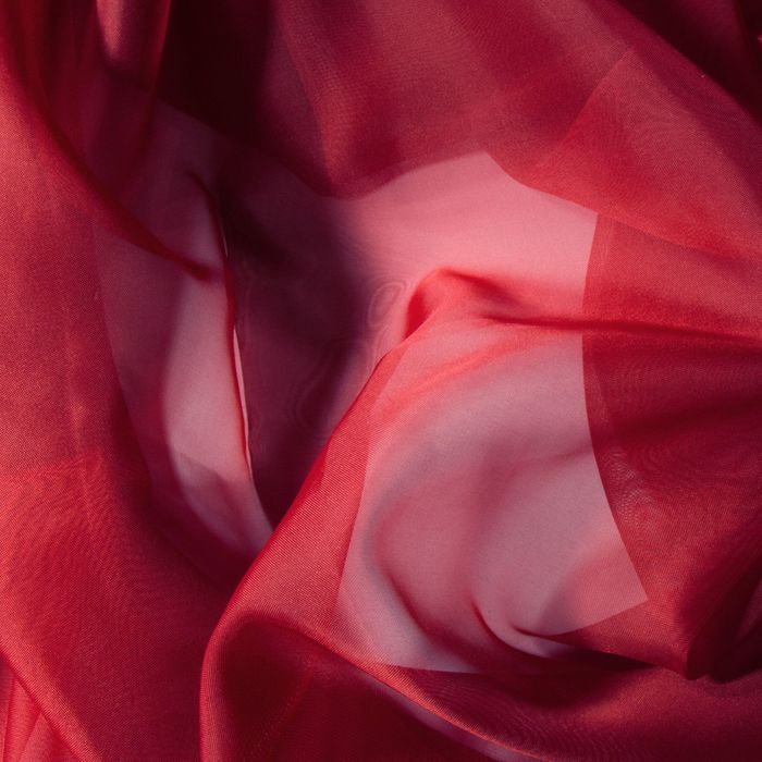 Штора вуаль, ширина 150 см, высота 260 см, цвет бордо