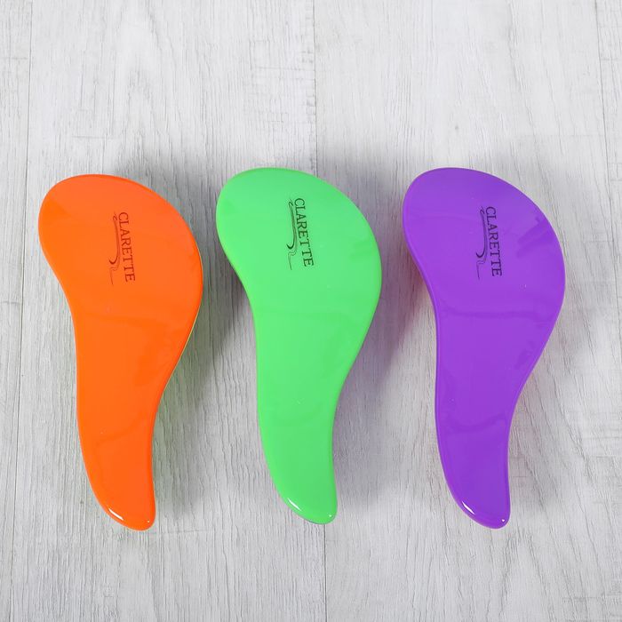 Расчёска массажная, 19(±1)см, цвет МИКС