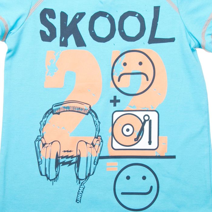 Футболка для мальчика, рост 116 см (60), цвет голубой