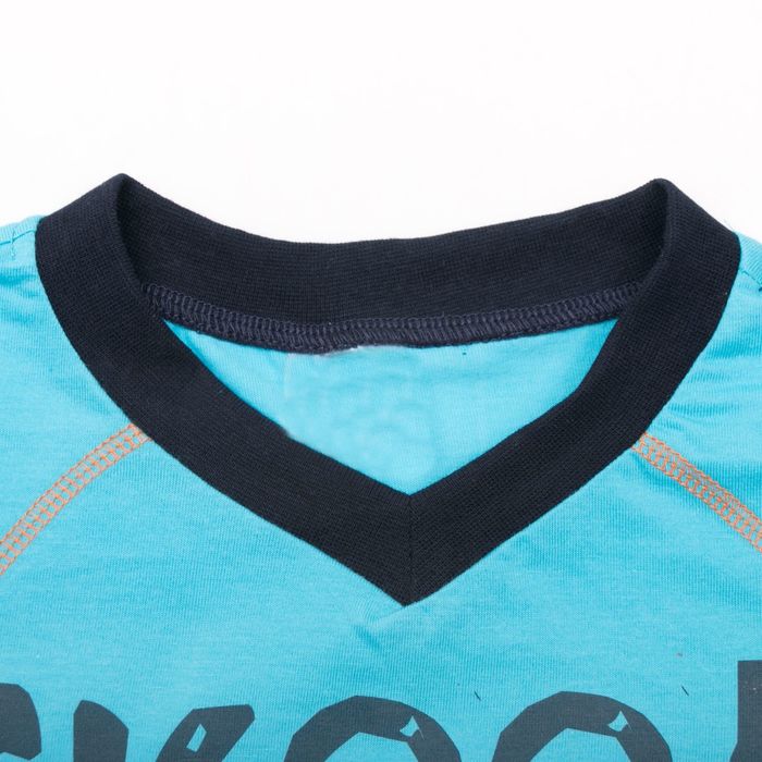 Футболка для мальчика, рост 116 см (60), цвет голубой