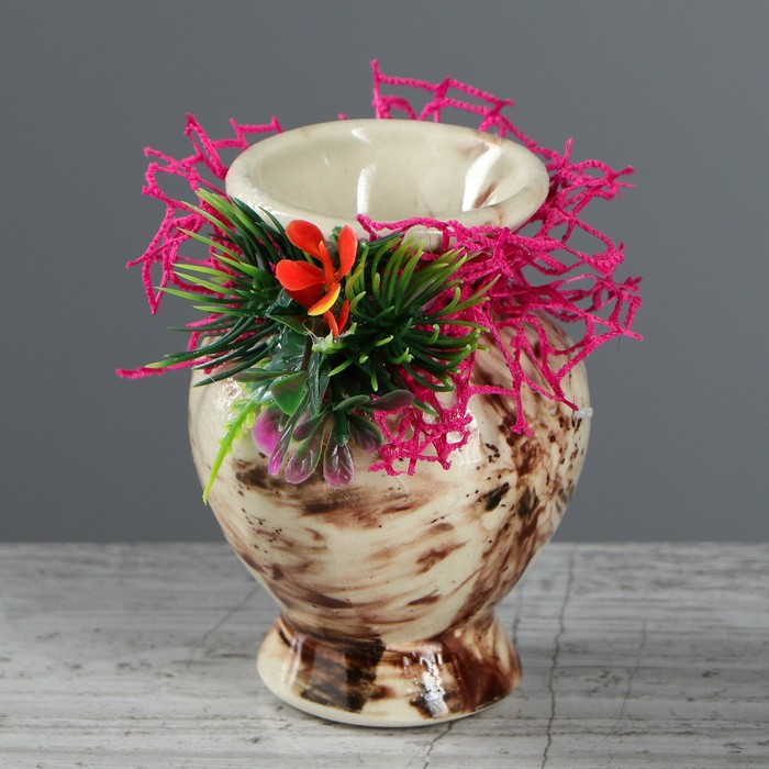 Ваза "Латка" малая, мрамор