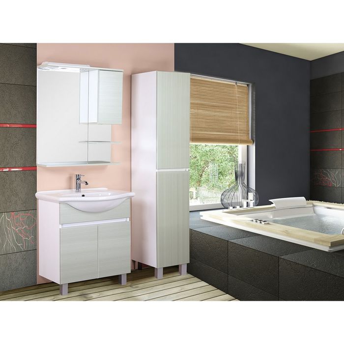 Тумба напольная Дели - Олива 60 см с умывальником Грация 60 см