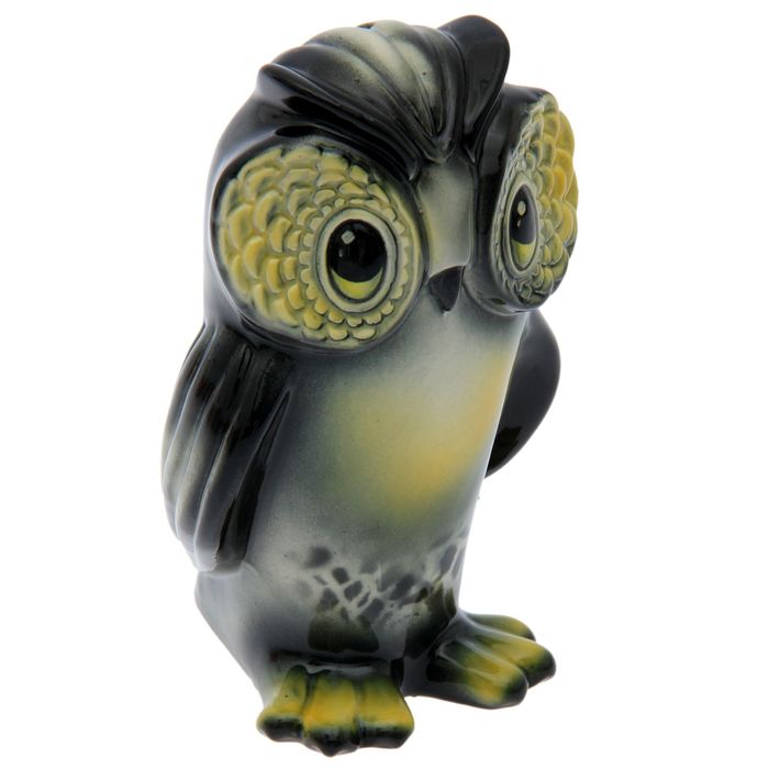 Копилка "Серый филин" глянец