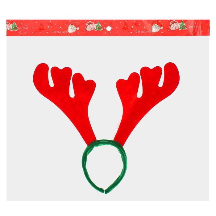 Карнавальный ободок "Рога", цвета МИКС