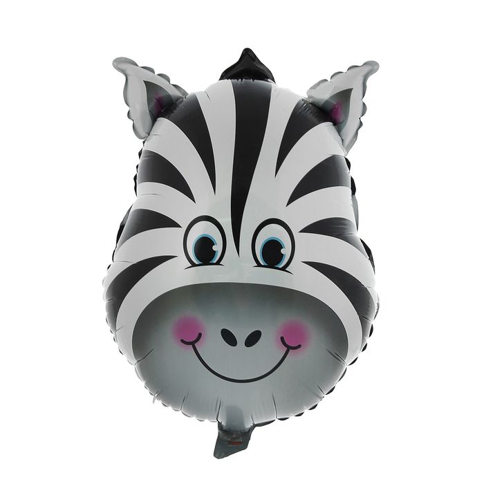 Шар Фольгированный 18" "Голова Зебры"