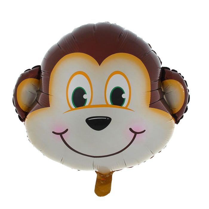Шар Фольгированный 18" "Голова Обезьяны"