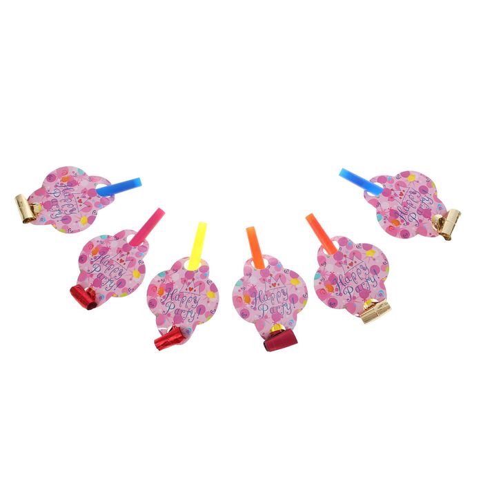 Карнавальный язычок "Принцесса" (набор 6 штук)