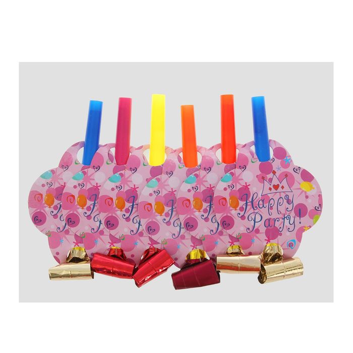 Карнавальный язычок "Принцесса" (набор 6 штук)