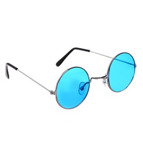 Карнавальные очки «Круглые», цвета МИКС Ош