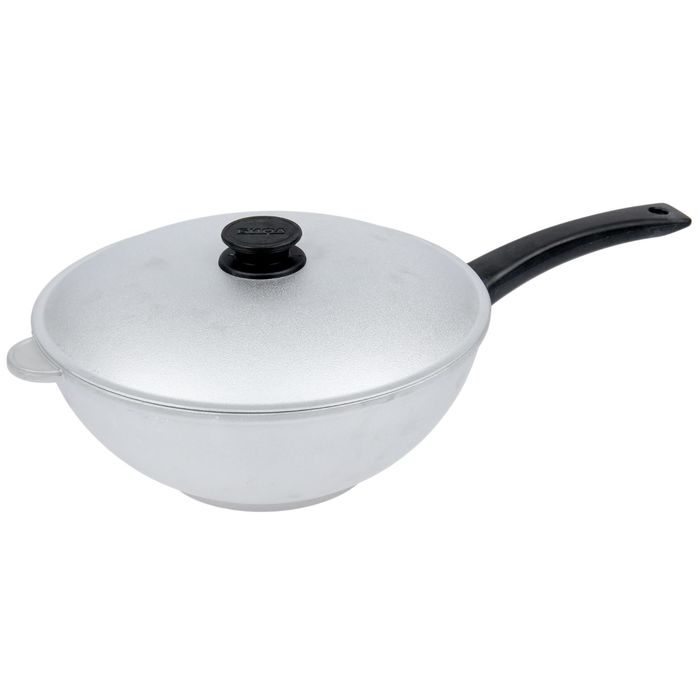 Сковорода-Wok 30 см, алюминиевая крышка