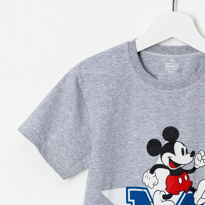 Футболка детская "М", Микки Маус и друзья, рост 134-140 (36) см, 9-10 лет, 100% хлопок
