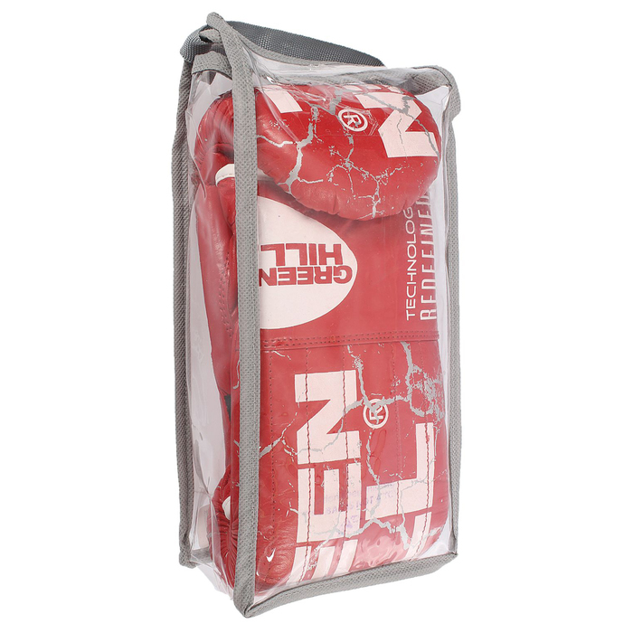 Перчатки боксерские снарядные Force, размер S, цвет красный