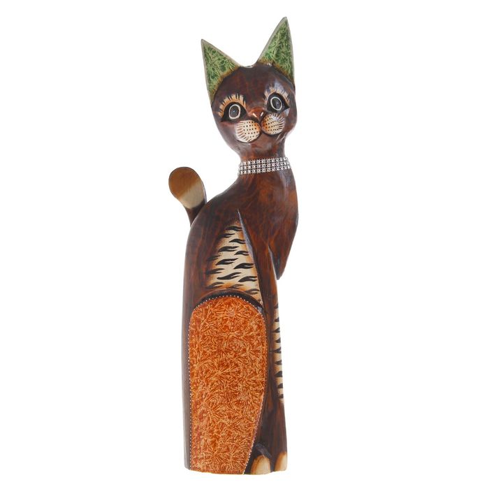 Сувенир "Кошка разноцветная"